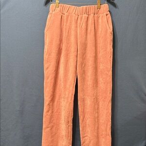 New Women’s Coral Sweatpants with Two Side Pockets Size 12